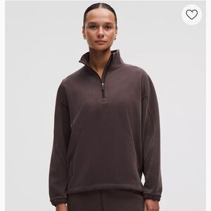 Lululemon Softstreme Half-Zip Long/ Sequoia/ XS/ NWT